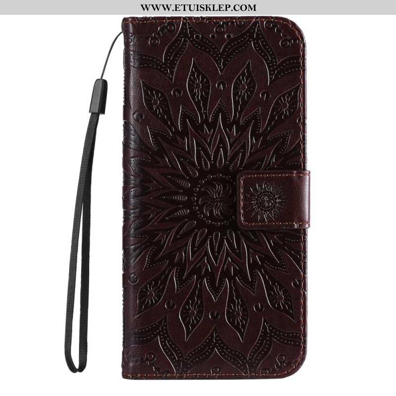 Etui Na Telefon Pokrowce do Sony Xperia 5 IV Mandala Sun Ze Smyczą